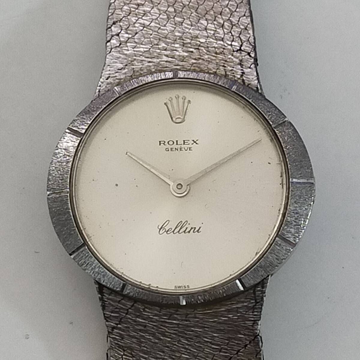 563/8　194259　ROLEX　Cellini　ロレックス　レディース　腕時計　18K　WG　750　総重量約47.1g　無垢　チェリーニ_画像1