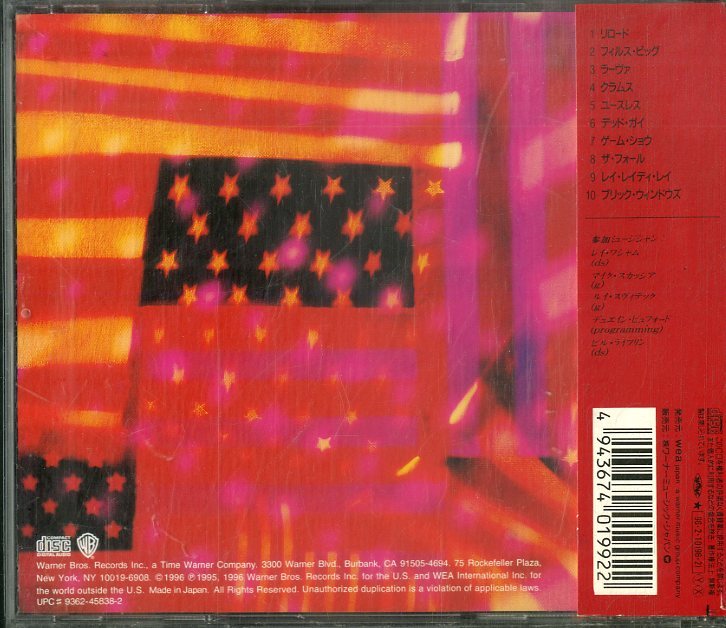 D00147373/CD/ミニストリー(MINISTRY)「Filth Pig (1996年・WPCR-199・インダストリアル・ヘヴィメタル)」_画像2