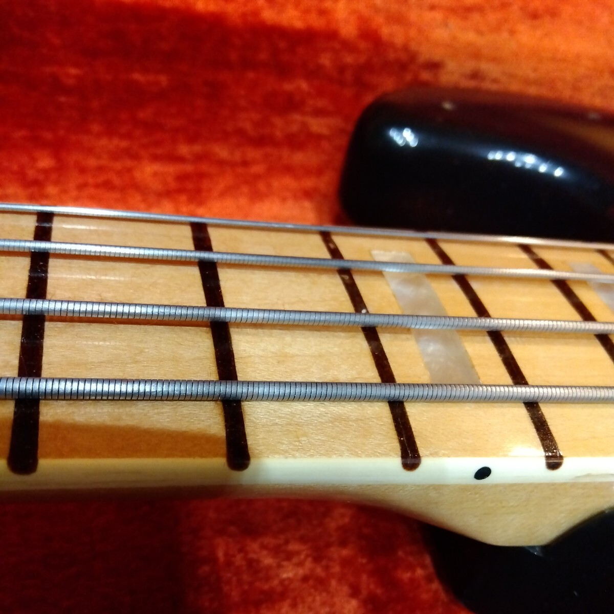 【音出し確認済】Fender USA JAZZBASS エレキベース74〜75年製？ シリアル406408 ビンテージの画像10
