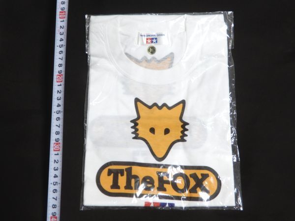 未開封 タミヤ フォックス Tシャツ Mサイズ 当時物 The FOX 未開封 タミヤ フォックス Tシャツ Mサイズ 当時物 The FOX