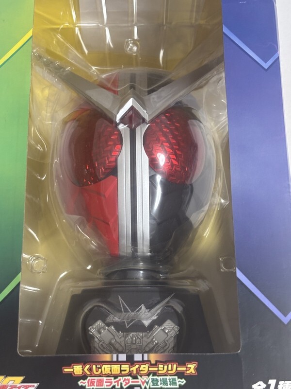 限定 抽選品 未開封 一番くじ 仮面ライダーW 登場編 ビッグマスク賞 ヒートジョーカー スペシャルチャンスキャンペーン 非売品 抽プレ_画像2