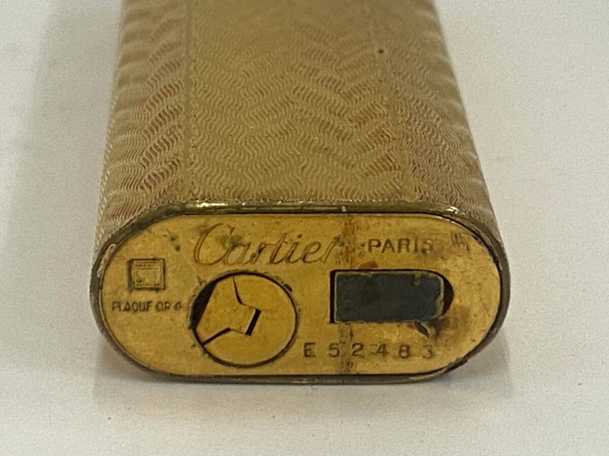 Cartier カルティエ ライター ゴールドカラー ガスライター 喫煙具 着火未確認 ジャンク_画像5