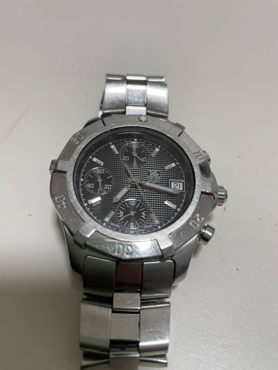  【TAG HEUER】タグホイヤー アクアレーサー クロノグラフ CN2111-0 自動巻き メンズ【中古】_画像8