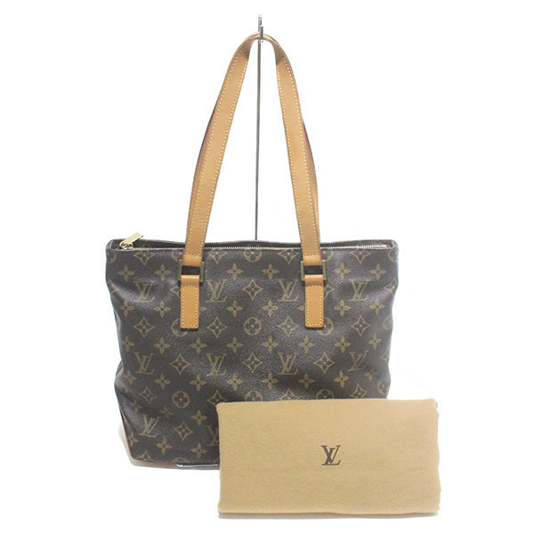 ルイヴィトン LOUIS VUITTON モノグラム カバ・ピアノ トートバッグ M51148 ハンドバッグ 廃番 ブランド ユニセックス_画像8