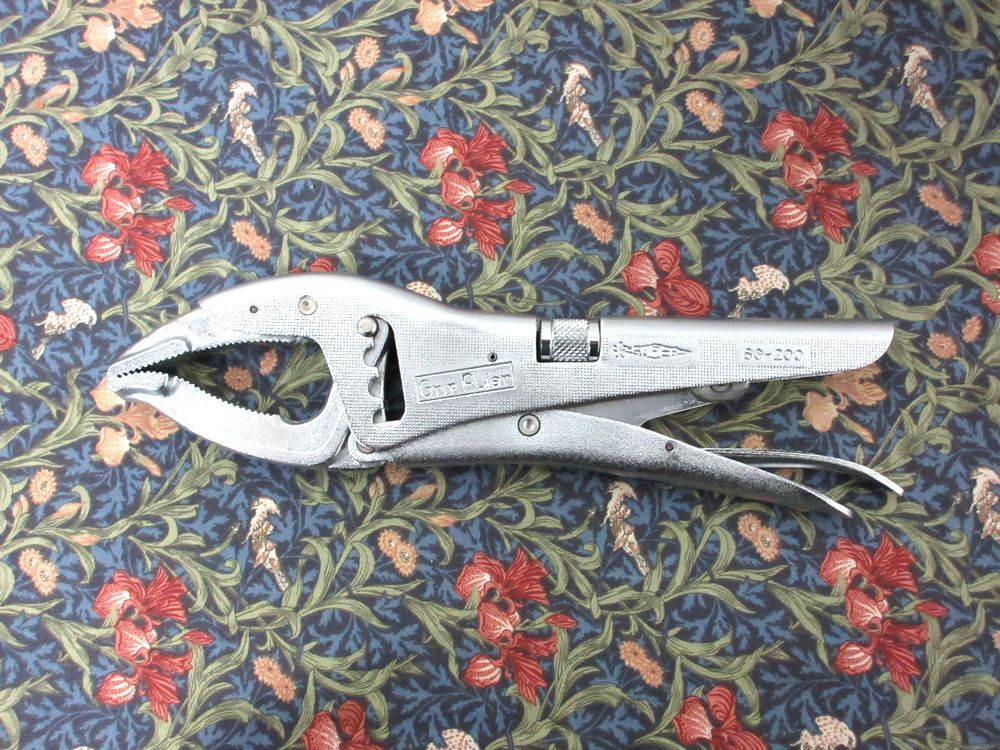 SUPER TOOL スーパーツール Grip Plier グリッププライヤ SG-200 ハンドバイス 溶接 工具 ハンドツールの画像1