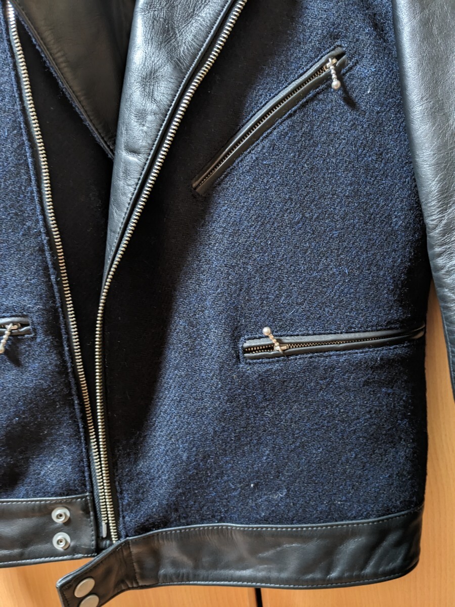 com2ons code × Harris tweed サイクロン ライダース コモンズ com2ons code × Harris tweed サイクロン ライダース コモンズ