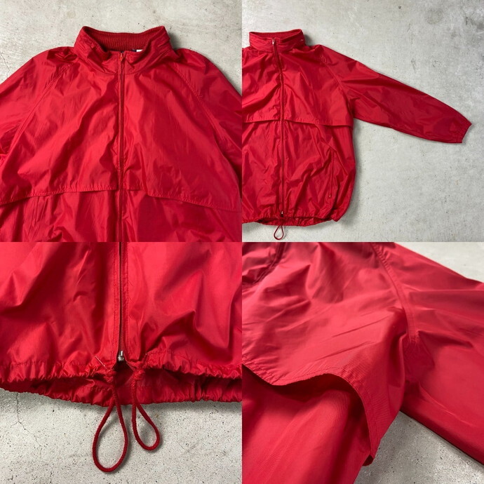 80年代 WOOLRICH ウールリッチ ナイロンジャケット フード収納型 三角タグ メンズ2XL_画像2