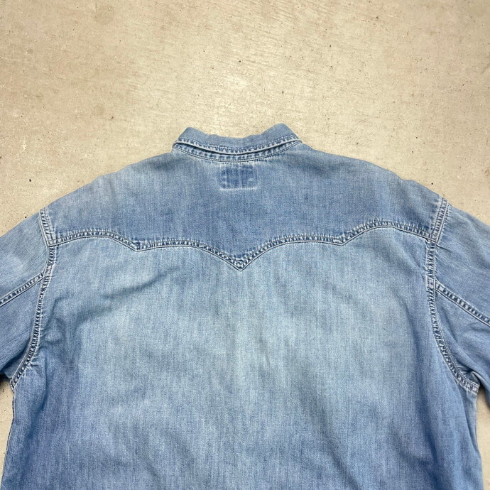 90年代 Levi's リーバイス 長袖 デニムシャツ メンズ2XL_画像9