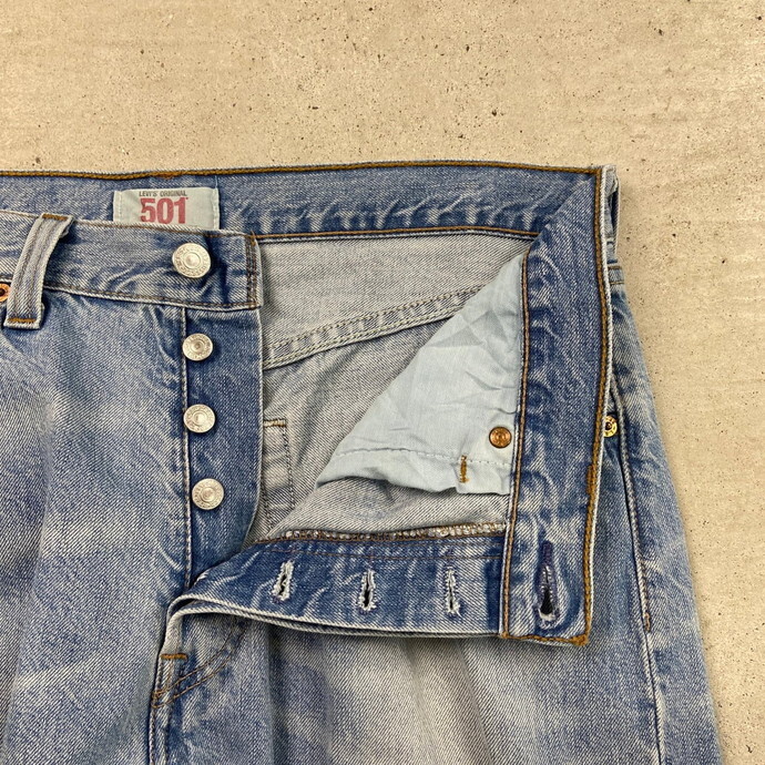 00年代 Levi's ユーロリーバイス 501 デニムパンツ ストレート メンズW33_画像5