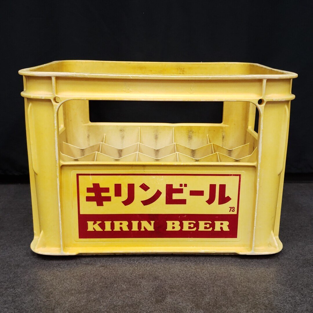 KIRIN Be рубин ru кейс большой бутылка для жираф sake магазин .. магазин интерьер Showa Retro retro смешанные товары 20 шт. входит простой стул [120n294]