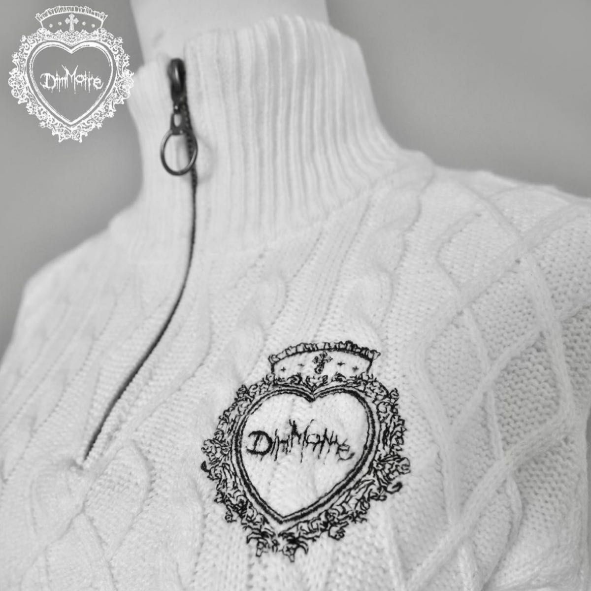 Dimmoire クロップドニット セットアップ ディムモアール|Yahoo Dimmoire クロップドニット セットアップ ディムモアール|Yahoo