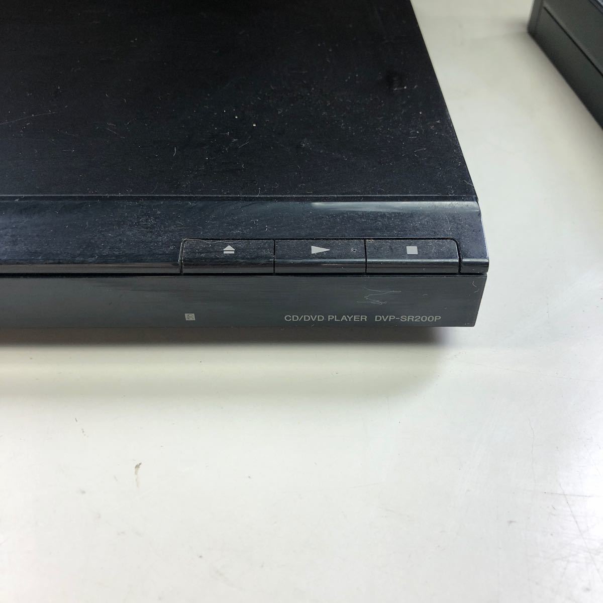 SONY ソニー DVDプレーヤー CDプレーヤー DVF-SR200P I・ODATA アイデータ 外付け ハードディスク HDCZ-UT1KC ジャンク品 の画像3