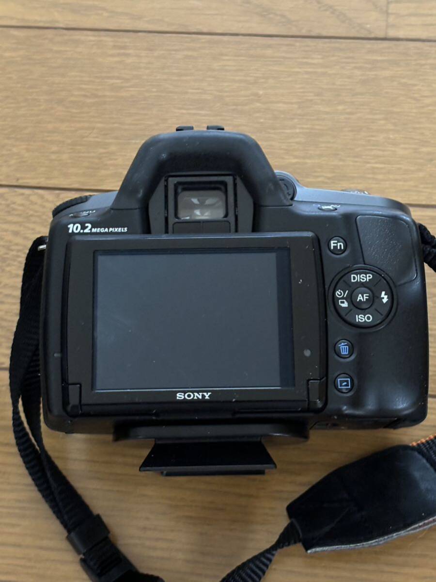 SONY ソニー a330 一眼レフ カメラ SIGMA ZOOM 70-210mm 1:4-5.6 UC-II φ55 ボディ レンズ まとめて ジャンク_画像4