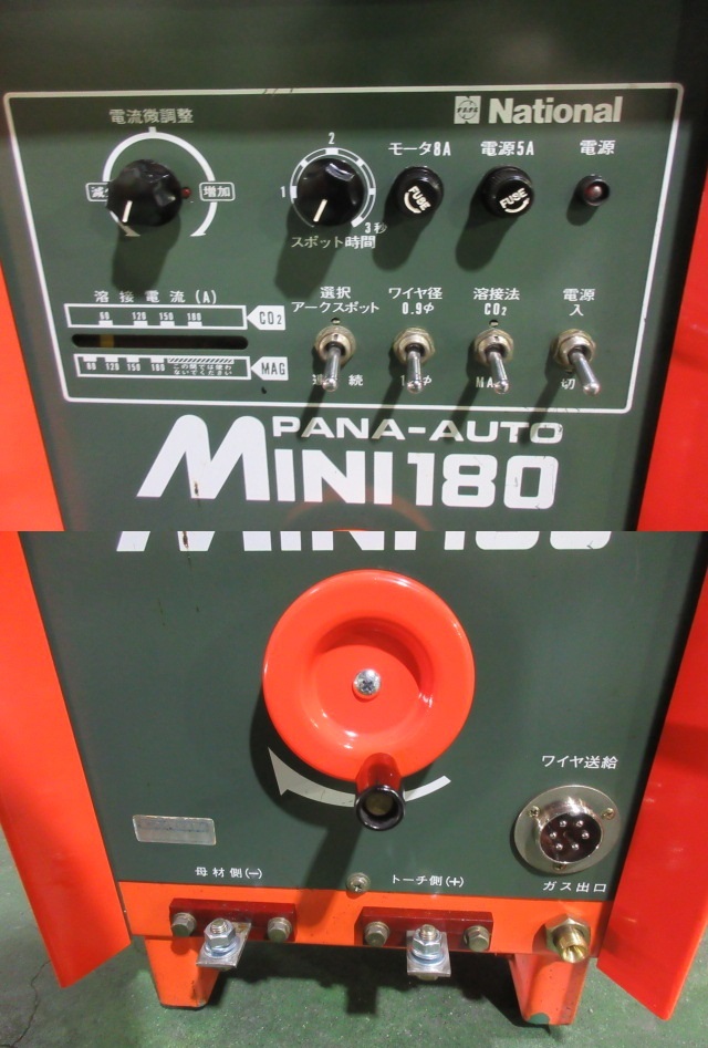 松下,Panasonic,パナソニック,中古品,パナオートMINI180,CO2,MAG 松下,Panasonic,パナソニック,中古品,パナオートMINI180,CO2,MAG