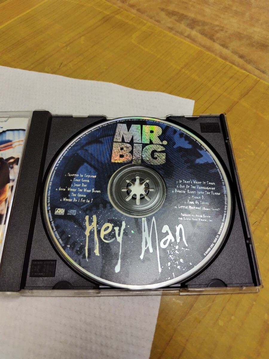 ミスタービッグ　ヘイ・マン　中古　CD　ハードロック　ロック・バンド　洋楽_画像6