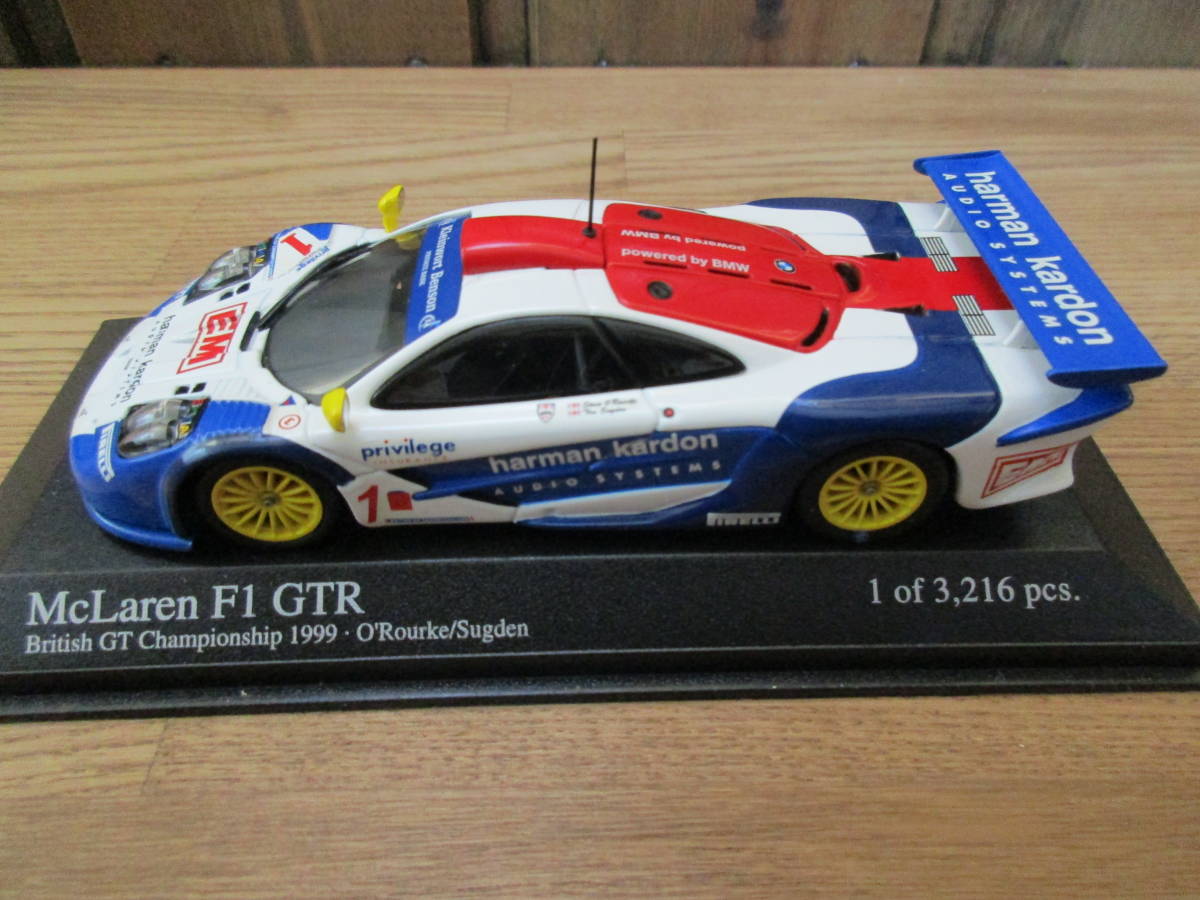 1/43 PMA ミニチャンプス マクラーレンF1GTR #1 530 194301の画像8