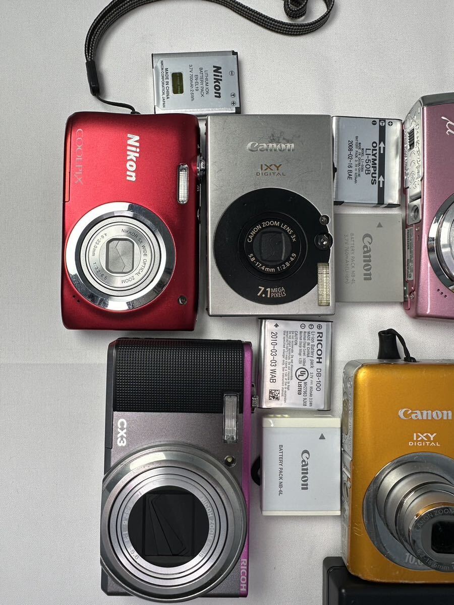 SONY FUJIFILM CASIO Canon OLYMPUS Nikon フィルムカメラ Panasonic デジタルカメラ カメラ まとめ 大量 セット カメラケースの画像3