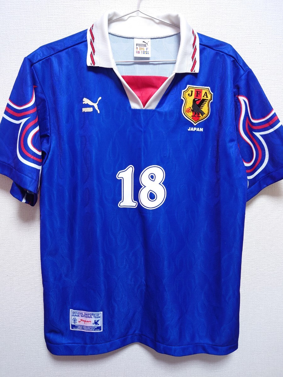 PUMA　1996 サッカー　日本代表　城彰二 ユニフォーム ホーム_画像2