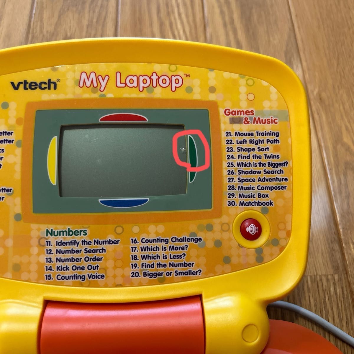 【売り切り価格！】Vtech My Laptop 「はじめての英語パソコン」知育玩具