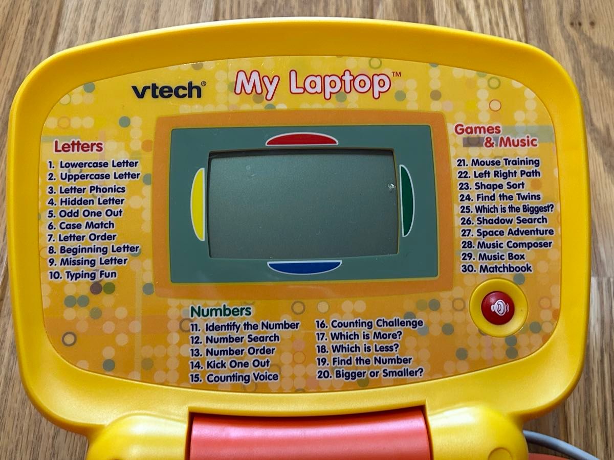 【売り切り価格！】Vtech My Laptop 「はじめての英語パソコン」知育玩具