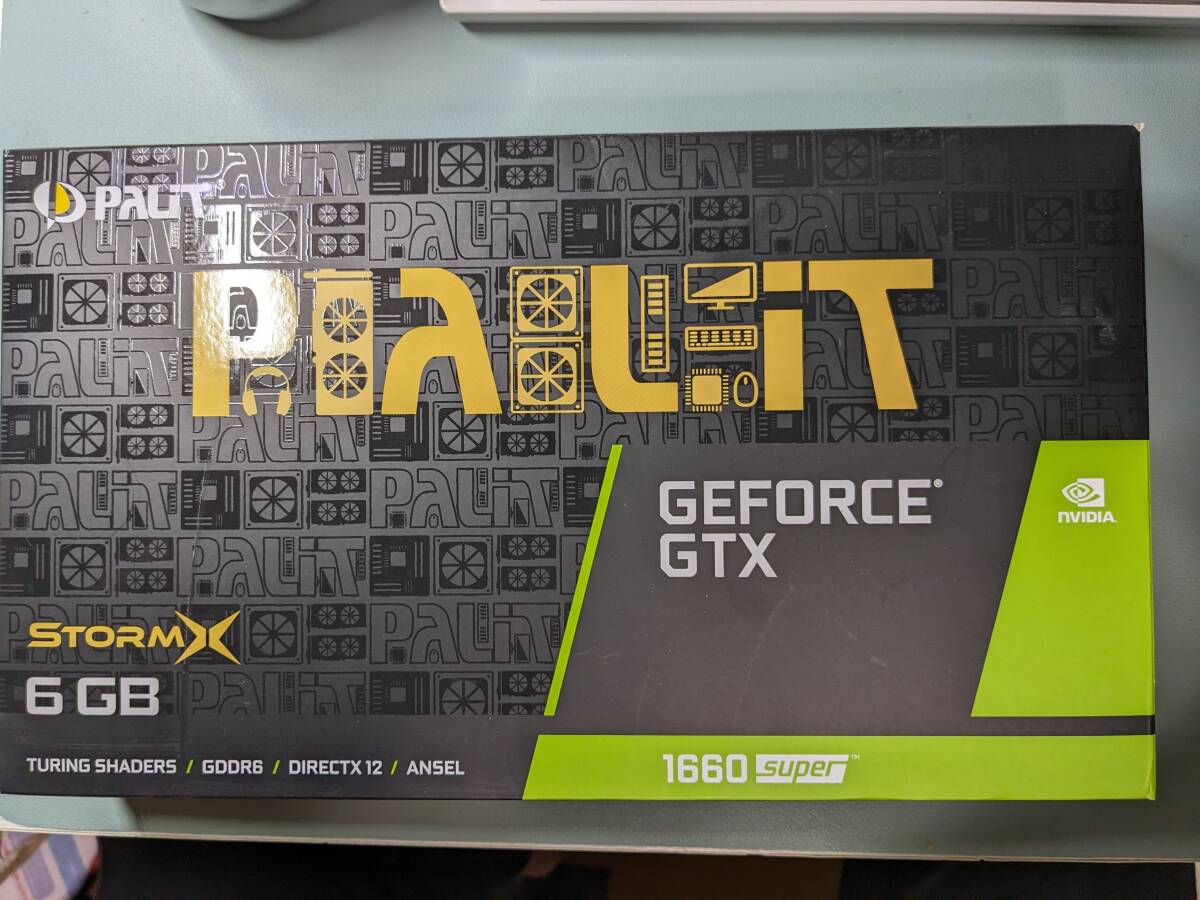 PALIT GeForce GTX1660 SUPER StormX NE6166S018J9-161F 6GB 中古　動作確認済_画像1