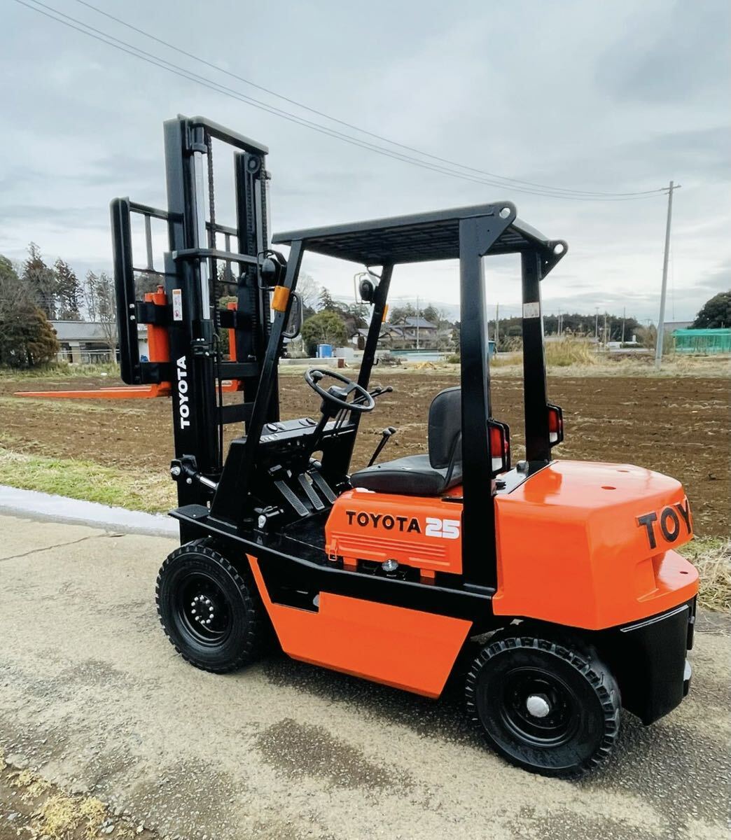 トヨタ2トン半フォークリフト&Toyota2トン半forklift &2500KG&4FG-25&マニュアル&ガソリン&中古_画像3