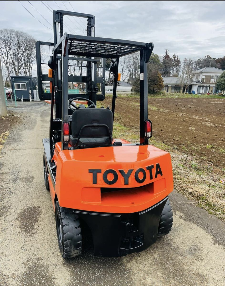 トヨタ2トン半フォークリフト&Toyota2トン半forklift &2500KG&4FG-25&マニュアル&ガソリン&中古_画像6