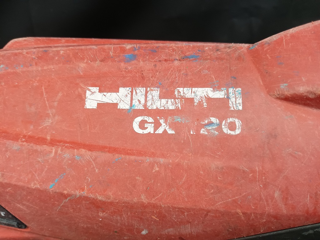 【動作未確認】中古品 HILTI ヒルティ ガス式鋲打機 GX120 ガスネイラ ガス銃_画像2