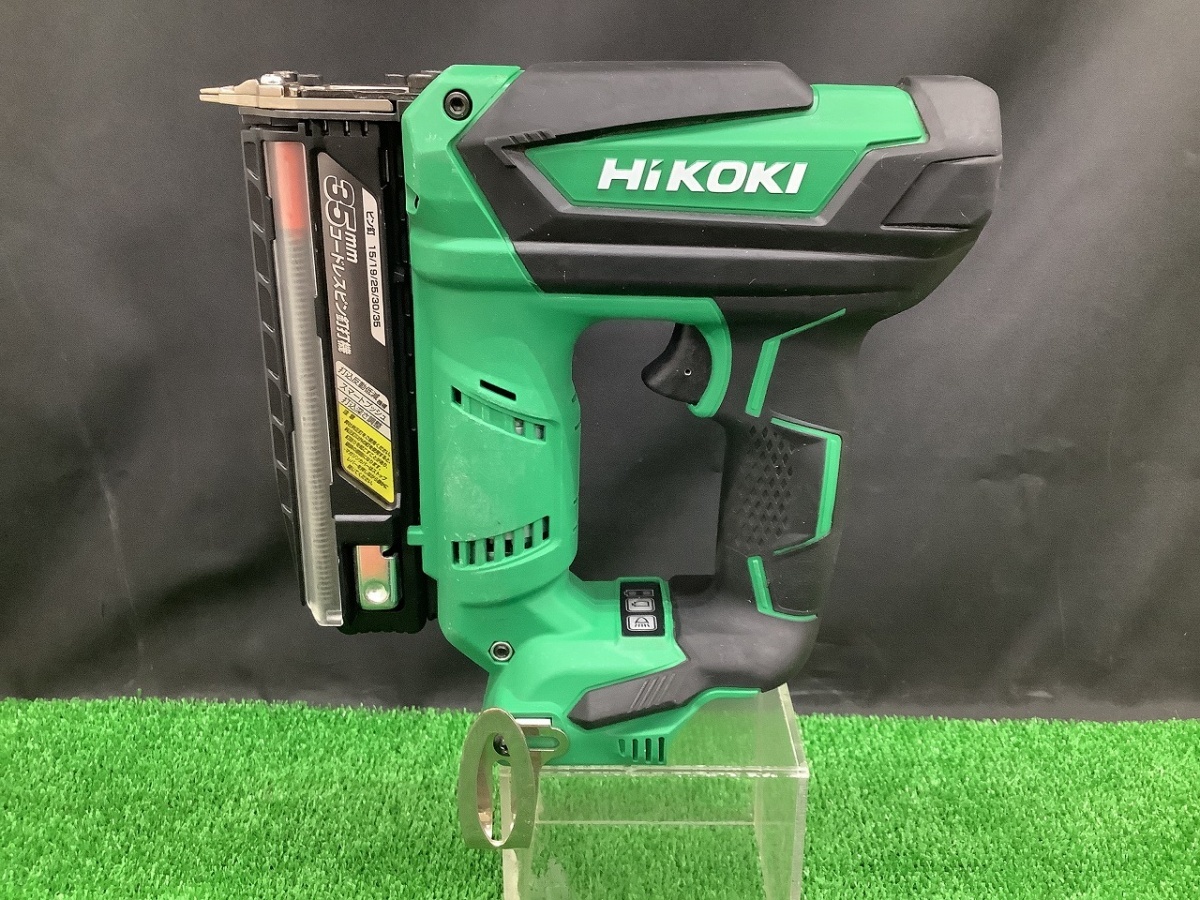 中古品 ハイコーキ HiKOKI 18V 35mm コードレス ピン釘打機 NP18DSAL NN 本体のみ 【2】の画像1