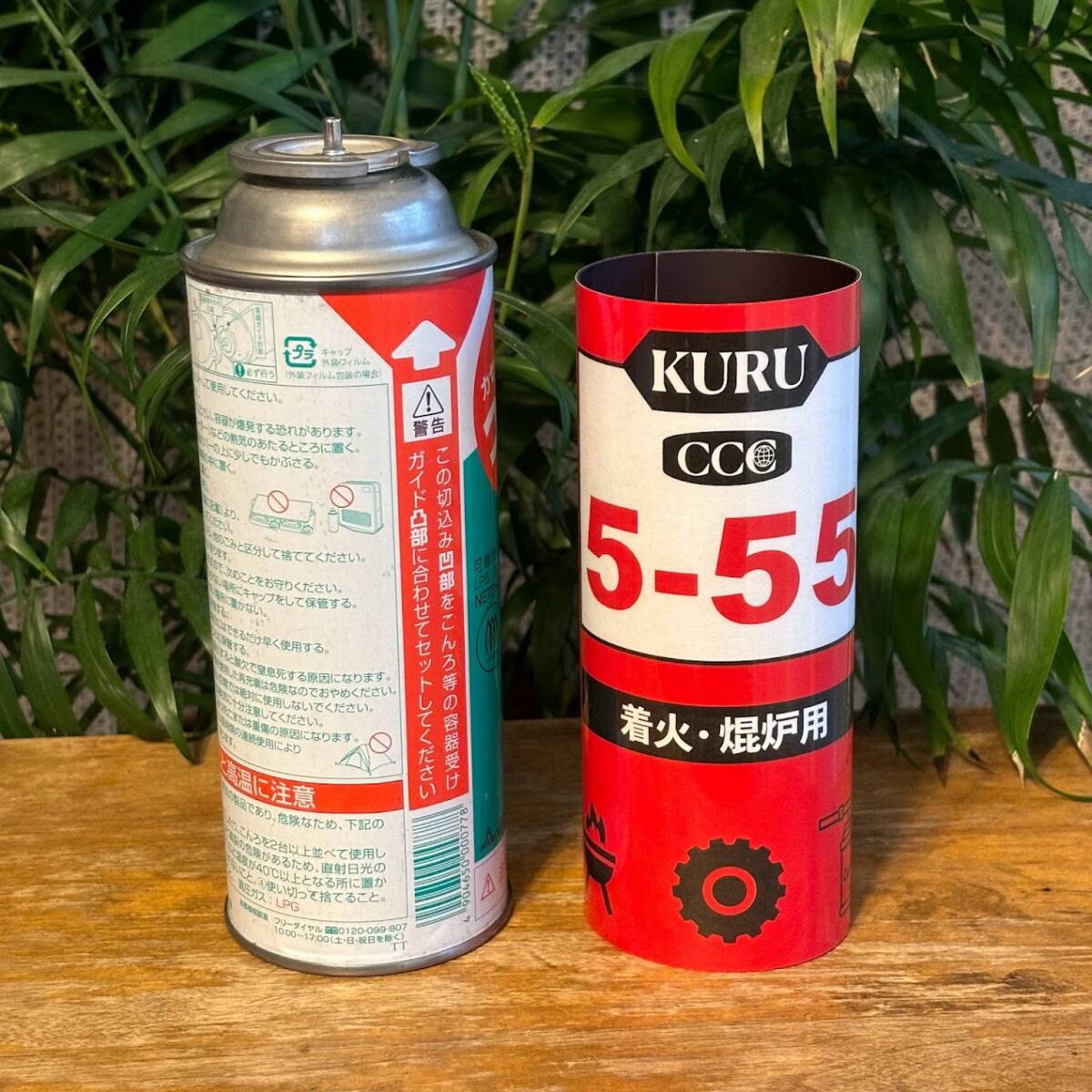 CB缶(カセットガス)レギュラー&ジュニアマグネットカバー★潤滑剤555デザイン_画像4