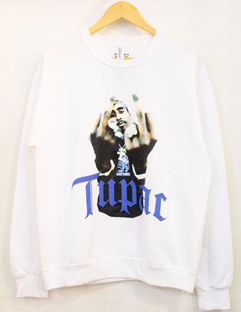 【中古】 WACKO MARIA メンズ スウェット M 2PAC TUPAC CREW NECK SWEAT SHIRT 2PAC_画像2