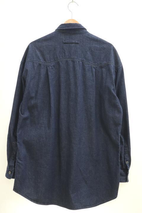 【中古】DIET BUTCHER SLIM SKIN 19SS 8oz denim long shirts ダイエットブッチャースリムスキン 長袖シャツ 2 メンズ_画像2