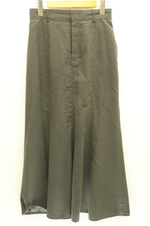 【中古】united arrows green label relaxing レディーススカート 36 マーメイド スカート 36 茶 ブラウン_画像1