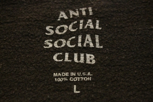 【中古】 ANTI SOCIAL SOCIAL CLUB メンズスウェット L ANTI SOCIAL SOCIAL CLUB/ASSC MORTERSPORTS/スウェット/L/黒 ブラック_画像3