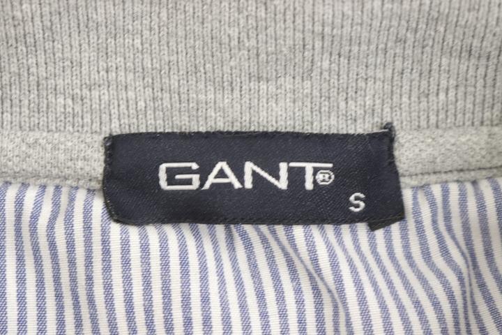 【中古】GANT ポロシャツガント ポロシャツ S グレー 灰 刺繍 メンズ_画像3