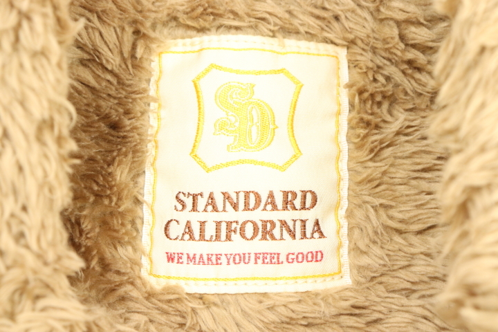 【中古】STANDARD CALIFORNIA メンズジャケット S SD CORDUROY BOA JACKET/STANDARD CALIFORNIA/S/ベージュ 肌色/コーデュロイ_画像3