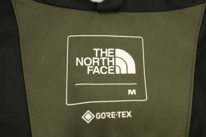 【中古】THE NORTH FACE メンズマウンテンパーカー M MOUNTAIN JACKET THE NORTH FACE M カーキ ロゴ NP61800_画像3