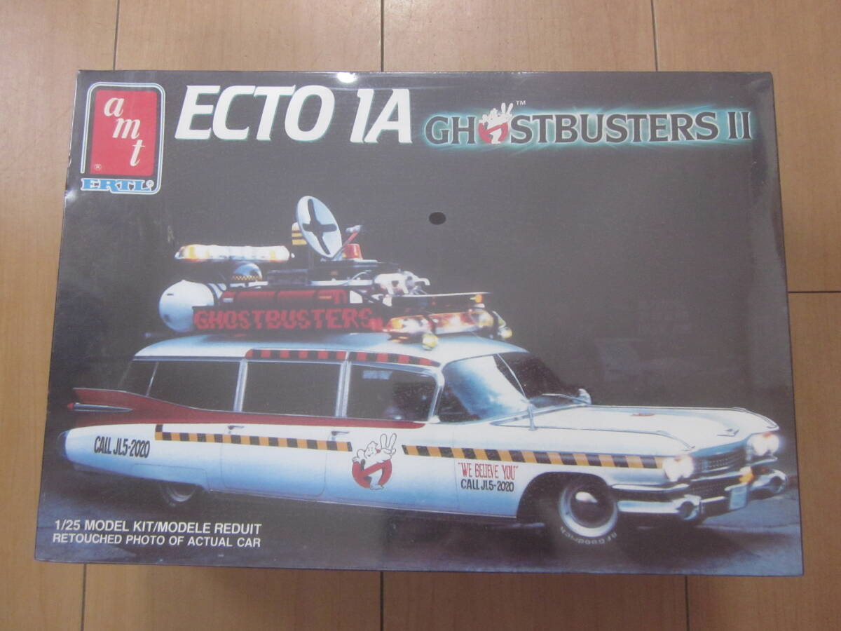 AMT 1/25 ゴーストバスターズ ECTO 1A 未開封_画像1