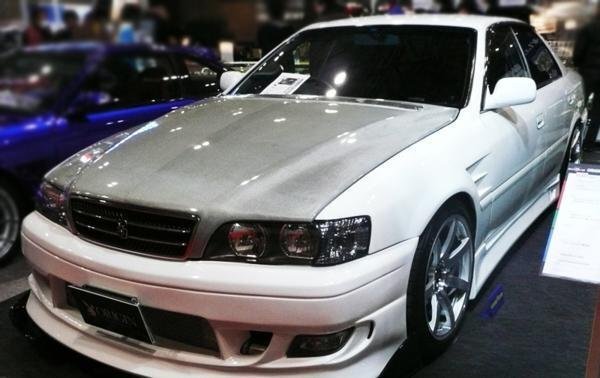 ★オリジン エアロボンネット TYPE-2（FRP)★チェイサー JZX100 （CB-17-white-CSM）【法人/西濃支店留め送料】_※参考画像