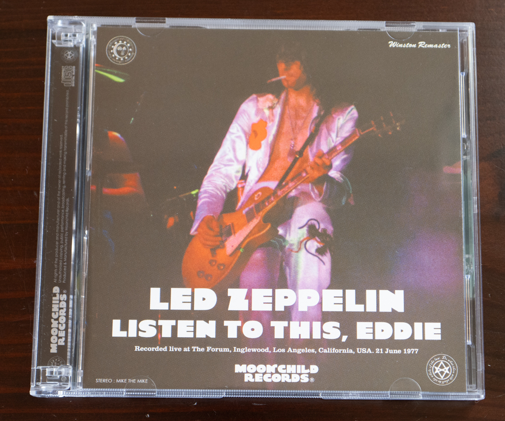 LED ZEPPELIN/LISTEN TO THIS EDDIE コレクターズCD 3CD_画像1