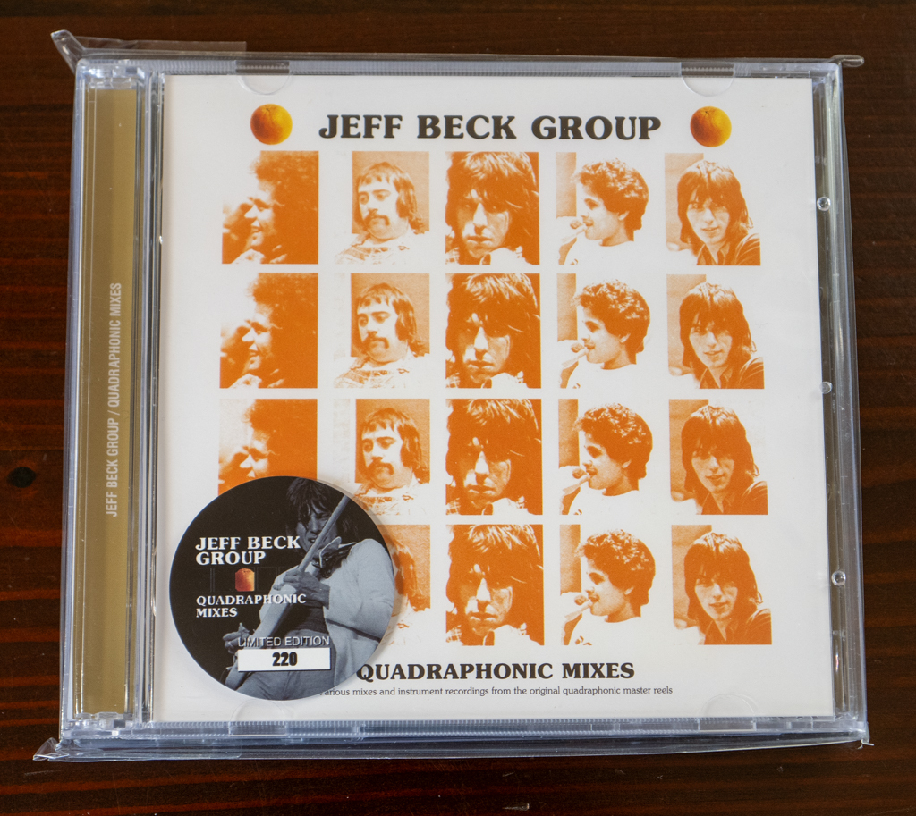 JEFF BECK GROUP/QUADRAPHONICMIXES 限定盤２枚組_画像1