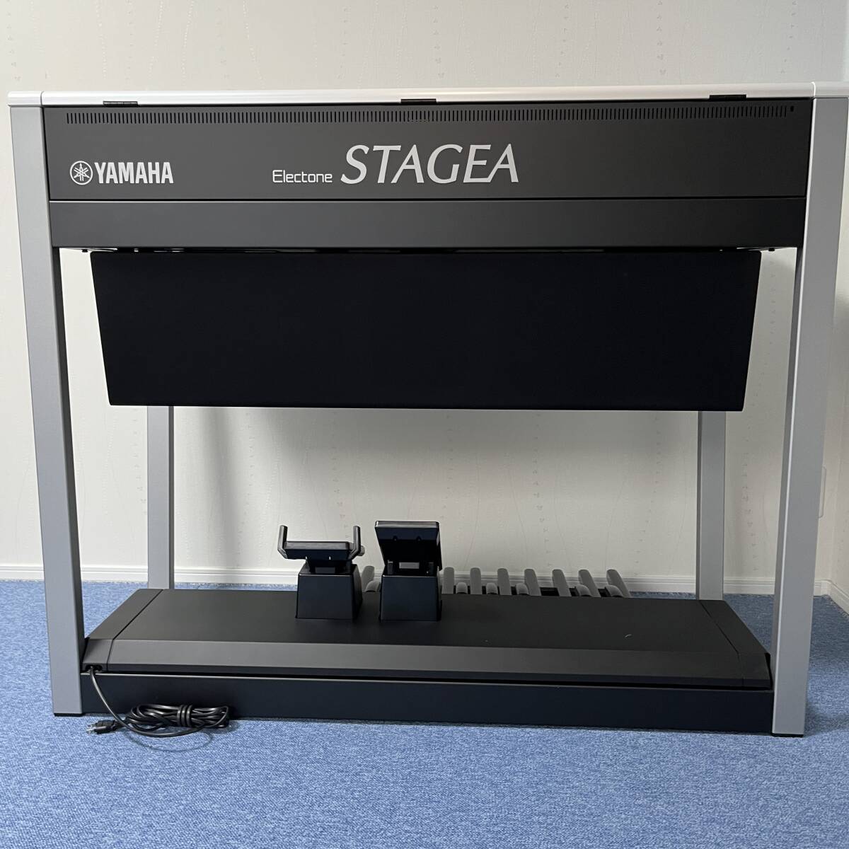 [ all country distribution free postage ] beautiful goods YAMAHA STAGEA Stagea ELS-02C electone 2021 year made ver.2.22 chair attaching electronic piano organ operation verification settled 