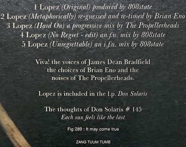 5曲入CD 808state Brian Eno Lopez (Metaphorically) ZANG87CD 808ステイト ブライアン・イーノ_画像3