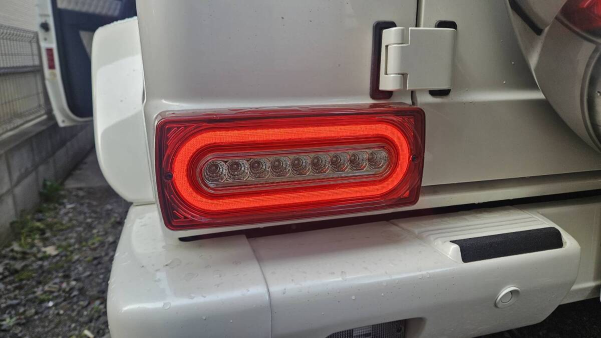  Mercedes Benz G Class W463 LED tail lamp sequential turn signal AMG lighting has confirmed!