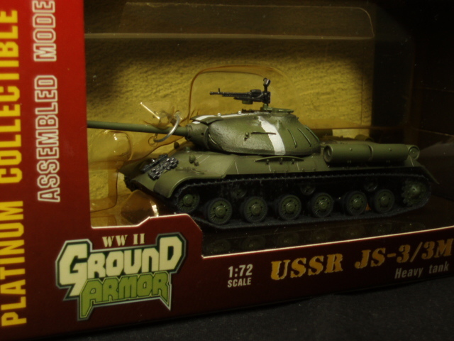 完成品 1/72 USSR JS-3/3M Heavy tank スターン3 重戦車 No.36245 easymodel イージーモデルの画像2