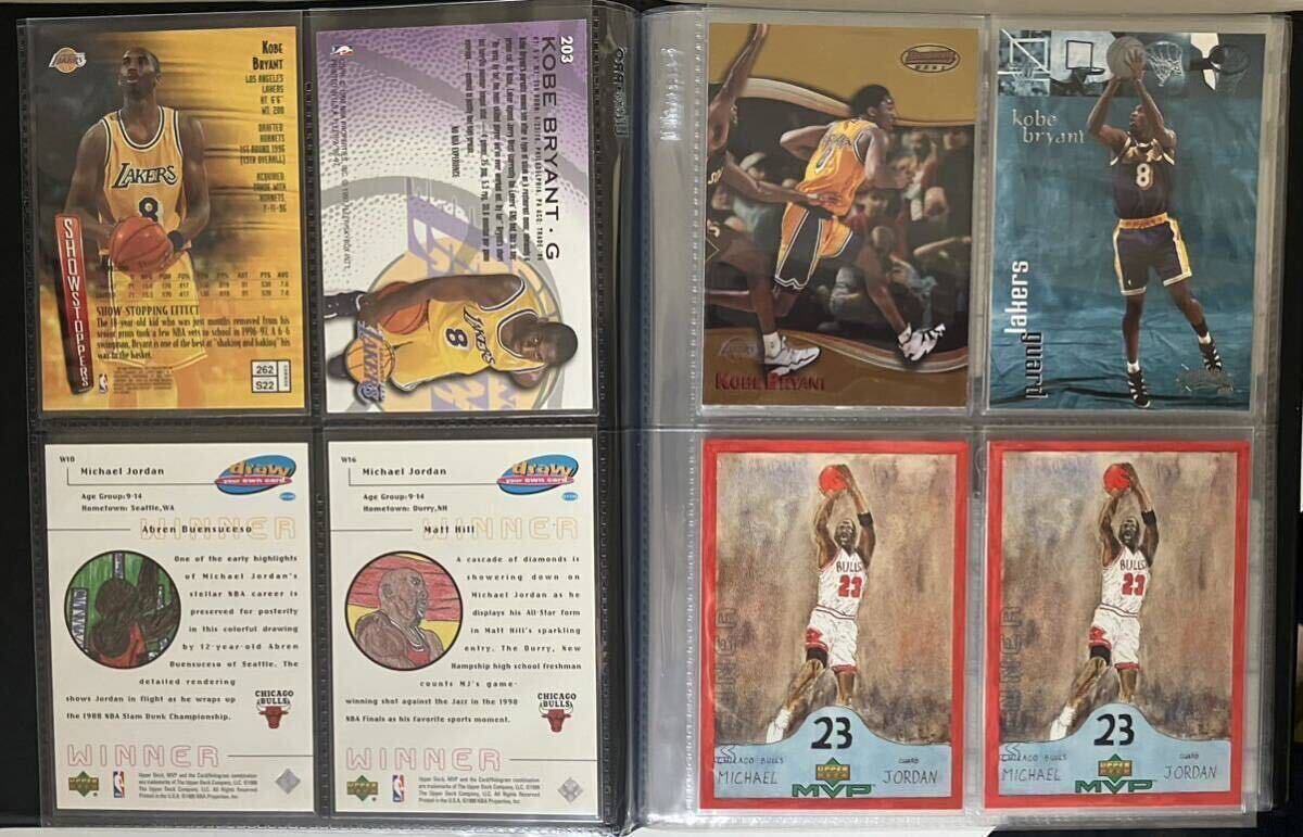 1円スタート まとめ売り40枚 NBAカード Michael Jordan KOBE BRYANTの画像2
