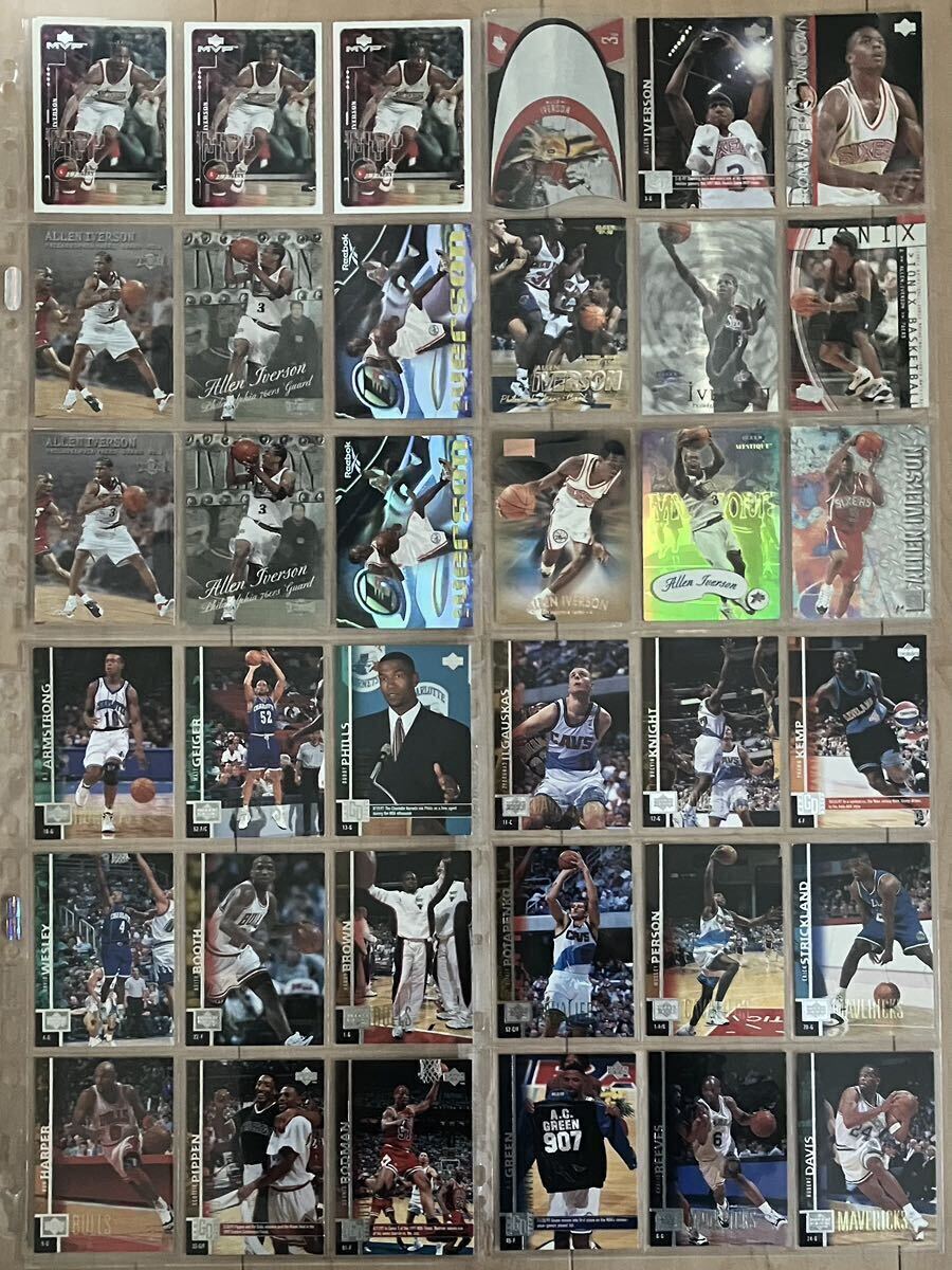 1円スタート まとめ売り約400枚 NBAカード MICHAEL JORDAN ALLEN IVERSON他の画像3