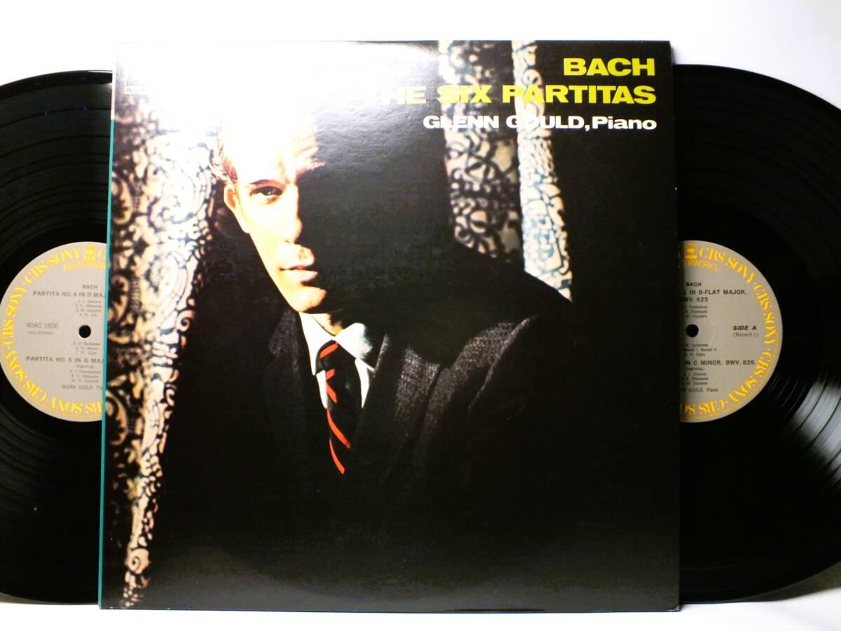 LP 40AC 1605-6 【ピアノ】グレン・グールド　J.S.バッハ　パルティータ　全６曲 【8商品以上同梱で送料無料】_画像1