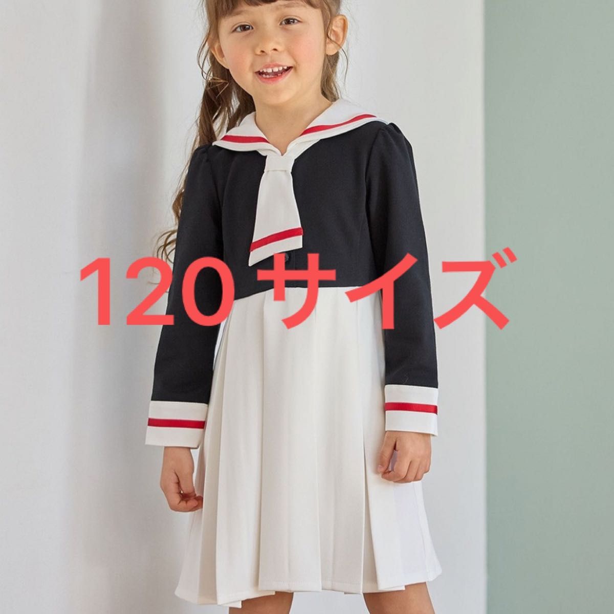 新品未使用 カードキャプターさくら×any FAM制服風ワンピース 120