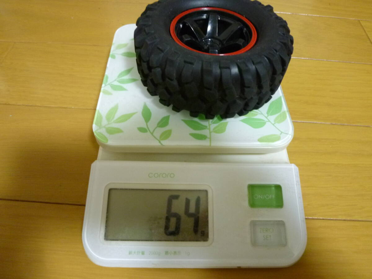  outside fixed form 510 jpy shipping expectation present condition delivery junk treatment used after market Tamiya cc-02 Land Cruiser 40. was attached tire & wheel cc-01 crawler 